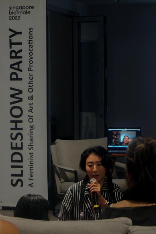 Slideshow Party: A Feminist Sharing of Art and Other Provocations