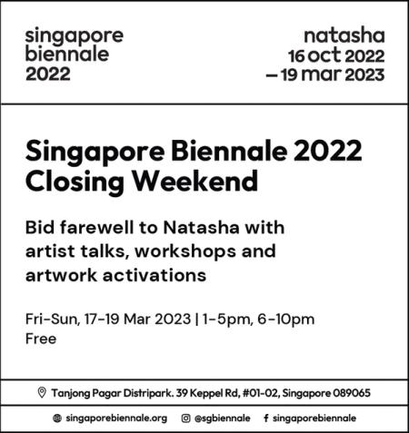 Singapore Biennale 2022 Closing Weekend